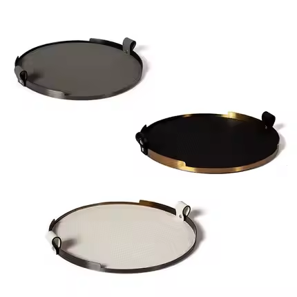 Round Shaped Tray