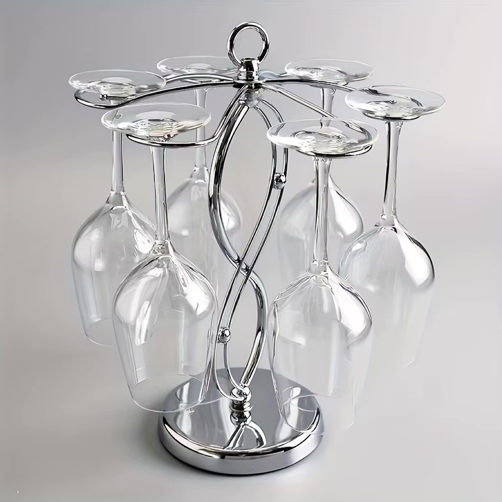 Reverse Cup Holder with 6 Glasses