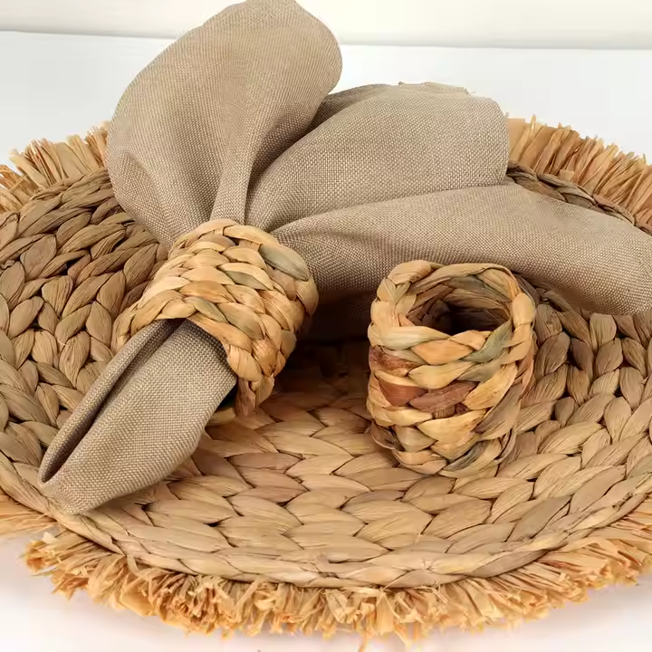Bamboo Napkin Ring "Set"