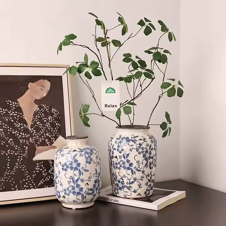 Blue White Vase