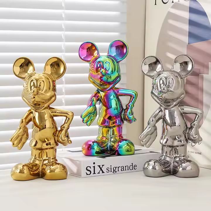 Mickey Ceramic Sculpture