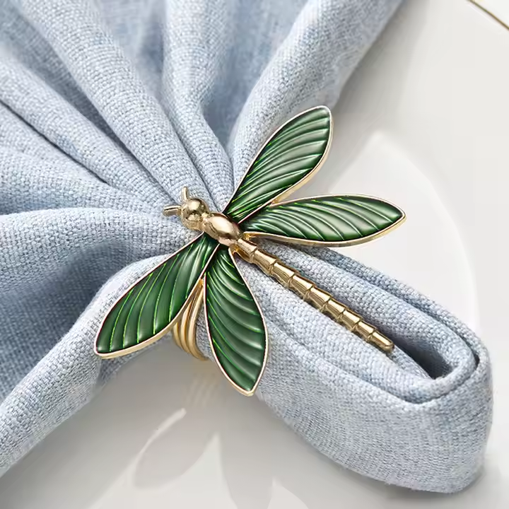Dragonfly Napkin Ring "Set"