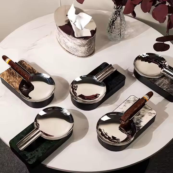 Cigar Stainless-steel Ashtray