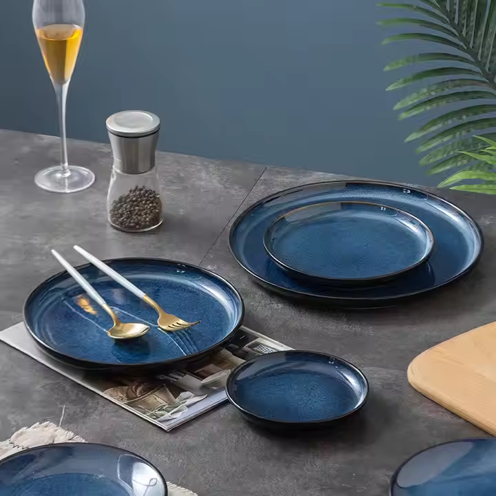 Handmade Glazed Plate "Set"