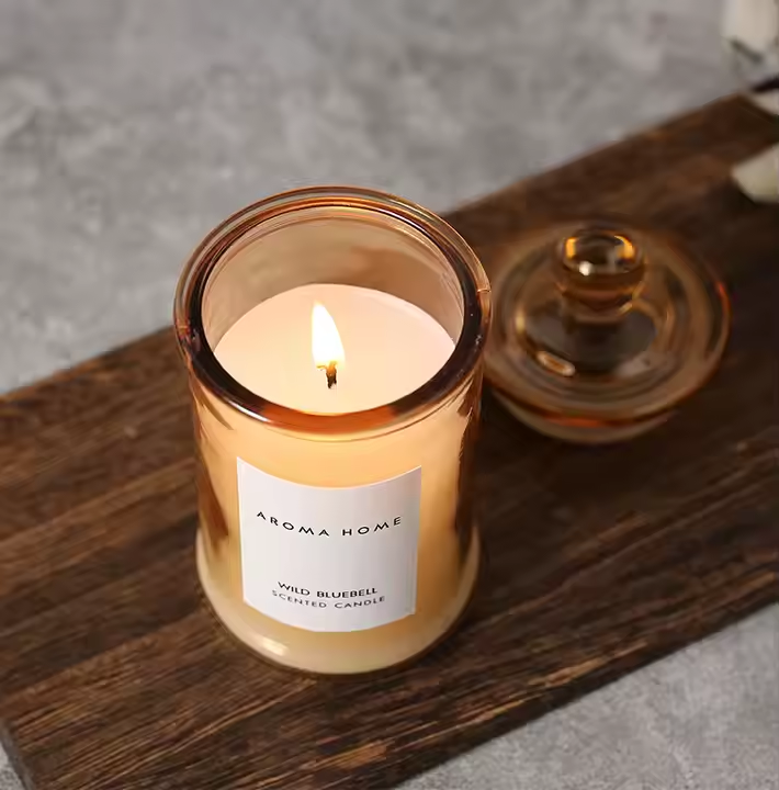 Cylindrical Scented Candle