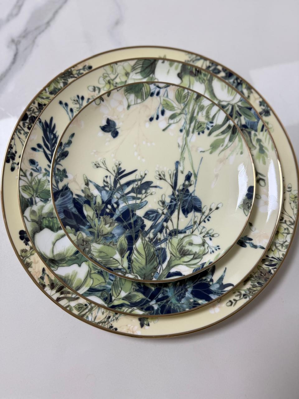 Flower Dinner Plates