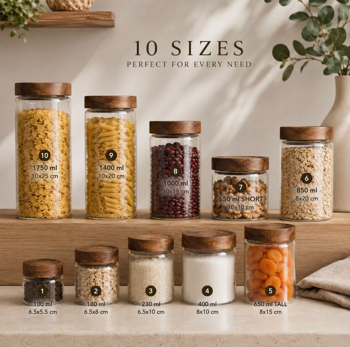 Glass Storage Jar