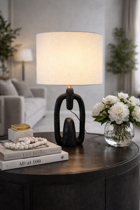 Resin Table Lamp