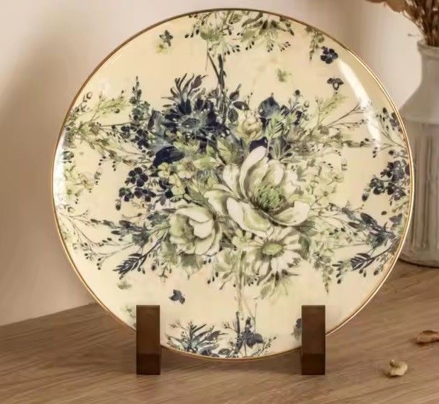 Flower Dinner Plate "Set"